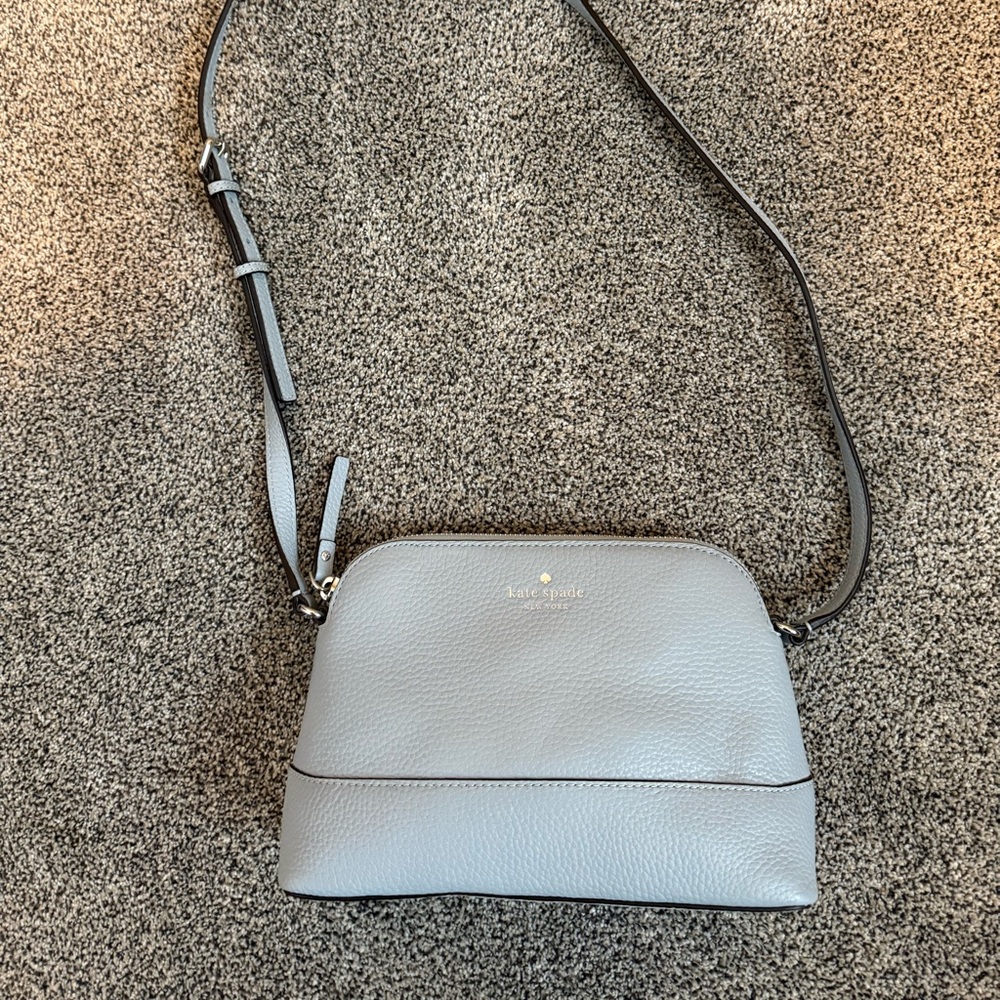 Kate Spade Frosted Blue Crossbody Bag